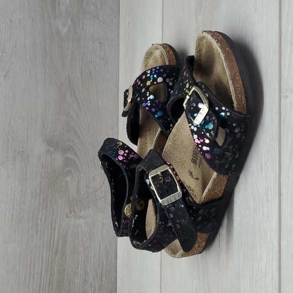 Birkenstock Kids Girls Rio Mozaic Ankle Leather Strap Sandals shoes sz 26/C3 - Picture 2 of 13